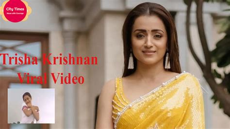 trisha krishnan mms|[Full~Clip] Trisha Krishnan MMS clip Trending On Social Media